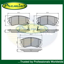 Premier Front Brake Pads Set Fits Kia Sportage Soul Hyundai Coupe Tucson
