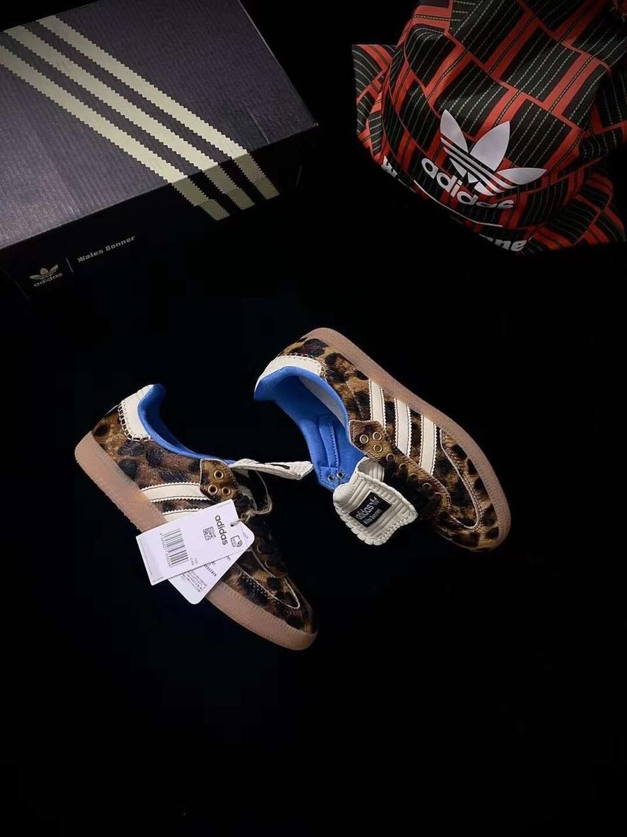Wales Bonner adidas Samba Pony Leo Low Fox Brown Sandy Beige Wales Bonner adidas Samba Pony Leo Low Fox Brown Sandy Beige