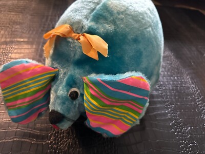 Vintage Sterling Best Ever Prod Large Plush Weird Blue Mouse 18'' (NBS1)