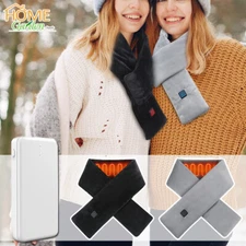 Heated Scarf Heating Pad Electric Neck Warmer Heater Wrap Winter Rechargeable