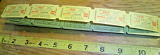 Vintage lot 100 free ride tickets Joyland Amusement Park Topeka Kansas 1987 