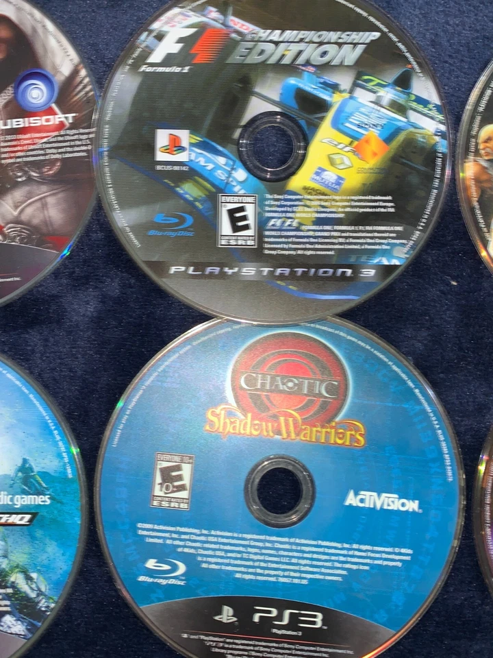 Lote de 9 Juegos PS3 Fallout 3, God of War, LEGO Batman, F1, Tekken, MX ATV Foto 3 de 4