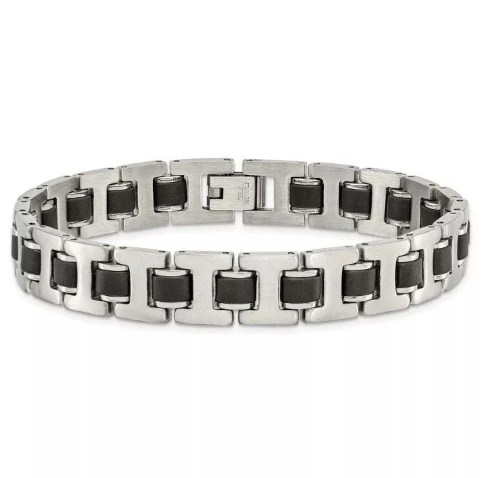 Mens stainless clearance steel bracelets ebay