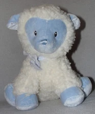 Aurora Baby BOY LAMB SHEEP 9.5" stuffed plush NWT