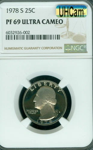 1978 S QUARTER NGC PF69 UCAM MAC UHcam MAC SPOTLESS  *