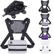 Tactical Combat Chest Rig Bag Vest Bags Front Pouch Recon Concealed Carry Pouch