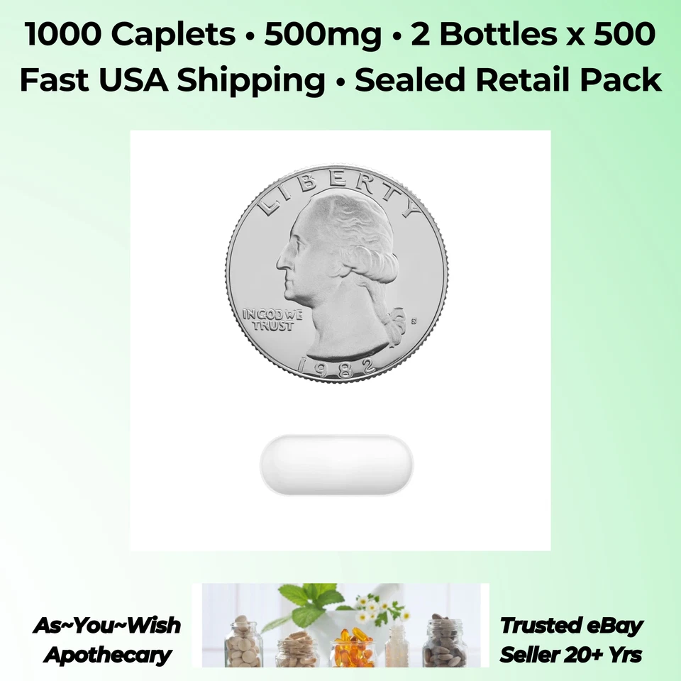 Kirkland Extra Strength Acetaminophen 500mg 1000 Count Compare Tylenol Exp 01/27 - Image 4 of 4