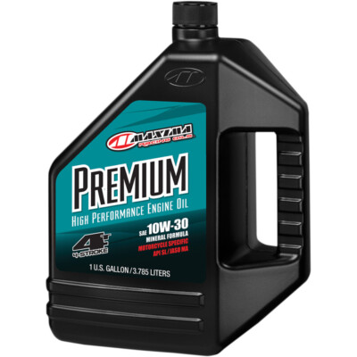 Maxima Racing Oil Maxum 4 Premium 4-Stroke Engine/Motor Oil | 10W-30 | 1 Gallon