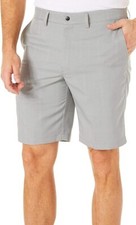 NEW Haggar Men's Active Series Performance Shorts Slate Gray 42