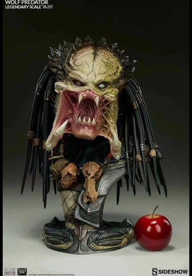 Sideshow 2002502 Aliens vs Predator - Requiem 1/2 Wolf Predator Bust Statue