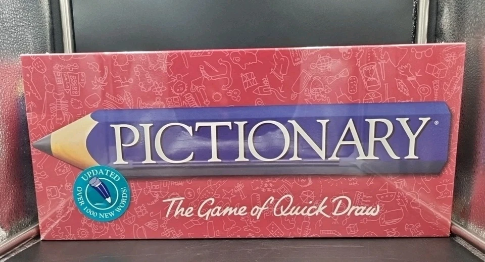 PICTIONARY MB Spiele 1996 The Game of Quick Draw Englisch Vintage NEU & OVP - Bild 2 von 4