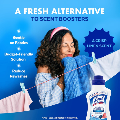 Disinfectant Laundry Sanitizer & Scent Booster, Laundry Detergent Additive, Colo - Picture 4 of 12