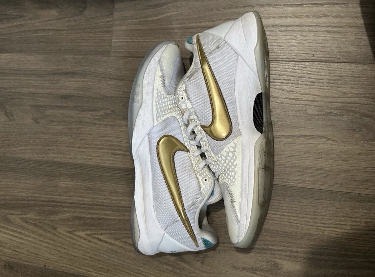 Size 12 - Undefeated x Nike Zoom Kobe 5 Protro What If White | eBay