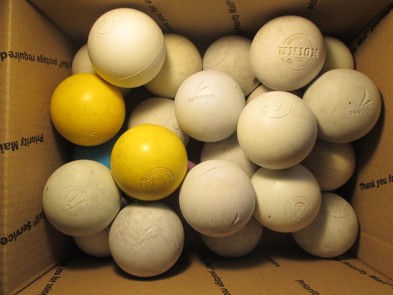 Lot of (24) Used Lacrosse Balls #2
