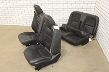 2010-2015 Chevrolet Camaro Ss Convertible Leather Seats Set Black Heated