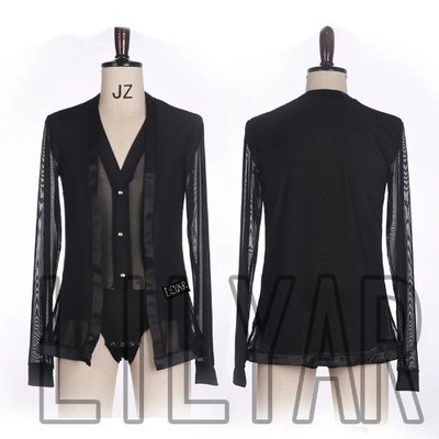 New Latin Dance Top Latin Dancing Shirts  Competition Wear Practice Clothing