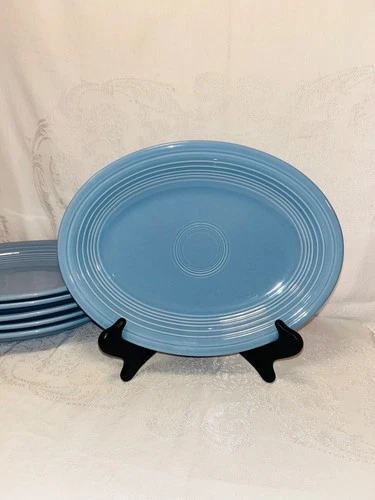 FIESTA FIESTAWARE  Periwinkle Blue 11" Oval Platter ~ New ~