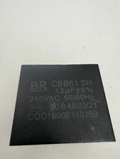 CBB61 250V 12 UF Fan Motor RUN Capacitor 2 PINS 250VAC