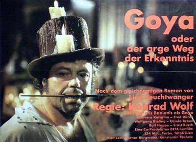 Konrad Wolf GOYA Plakat EA von 1973 in A 2