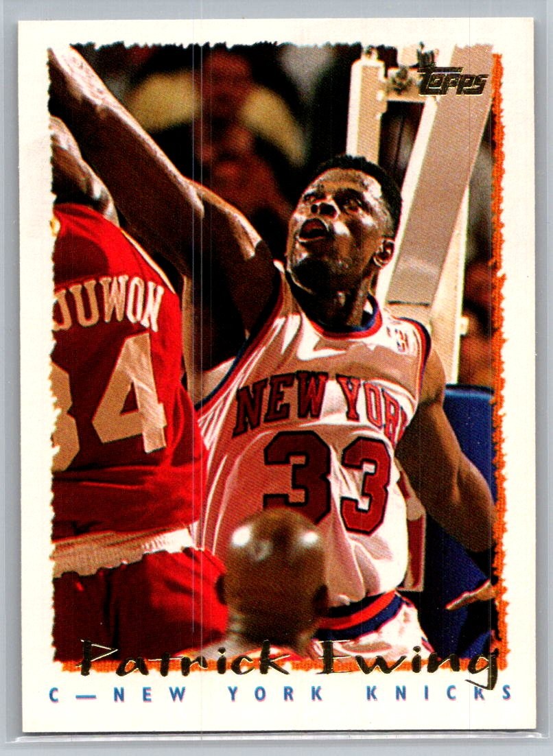 1994-95 Topps Basketball #199 Patrick Ewing - VG - New York Knicks