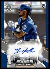2021 Topps Big League Opening Act Autographs Nick Heath Rookie Auto Kansas City