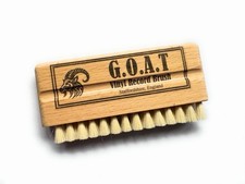 Goat Hair vinyl Record Brush For LPs By G.O.A.T, Staffordshire, England
