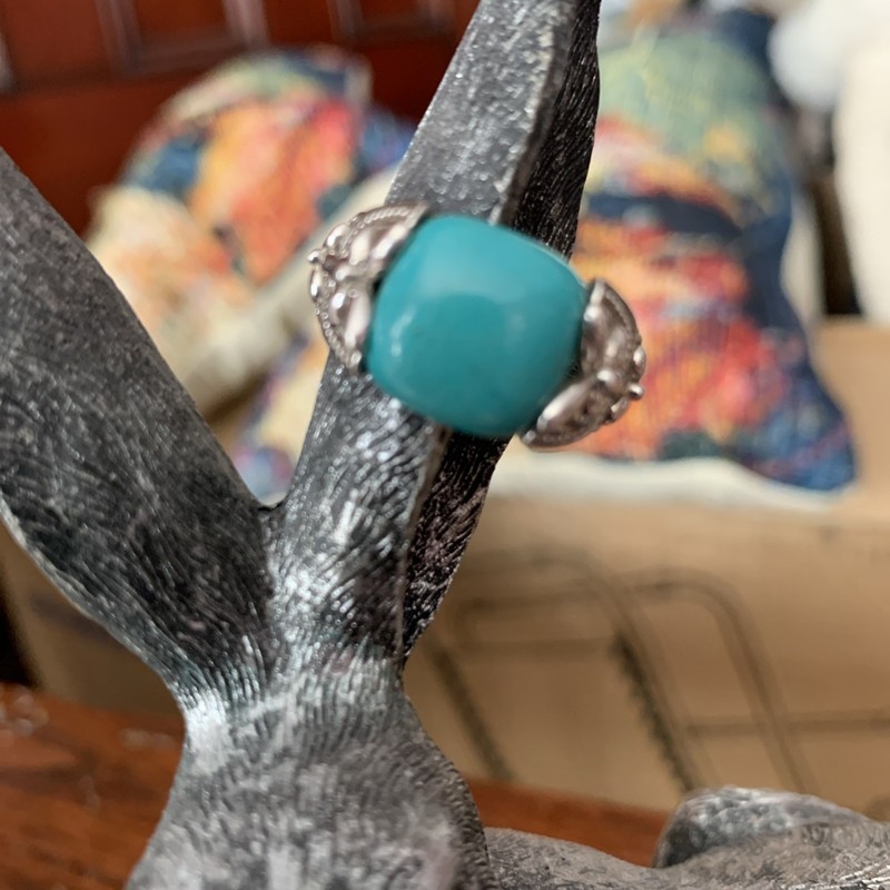 Turquoise Ring Size 8 Paul deasy/ Chuck Clemancy 