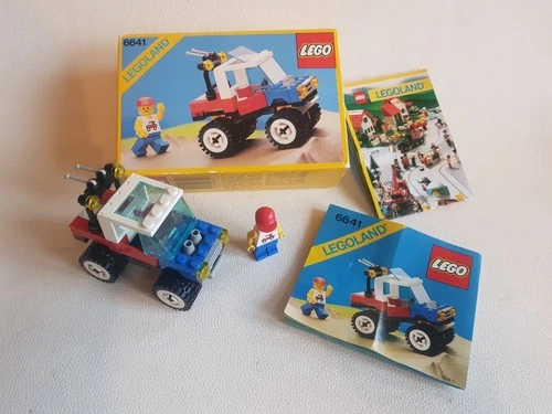 LEGO 6641 4-Wheelin' Truck 1987 Complete incl. Box & Instructions