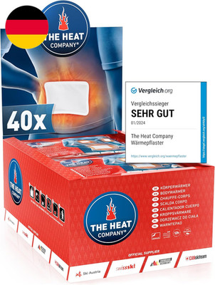 The Heat Company Bodywärmer - 10, 20 Oder 40 Stück - Wärmepflaster Rücken & Nack