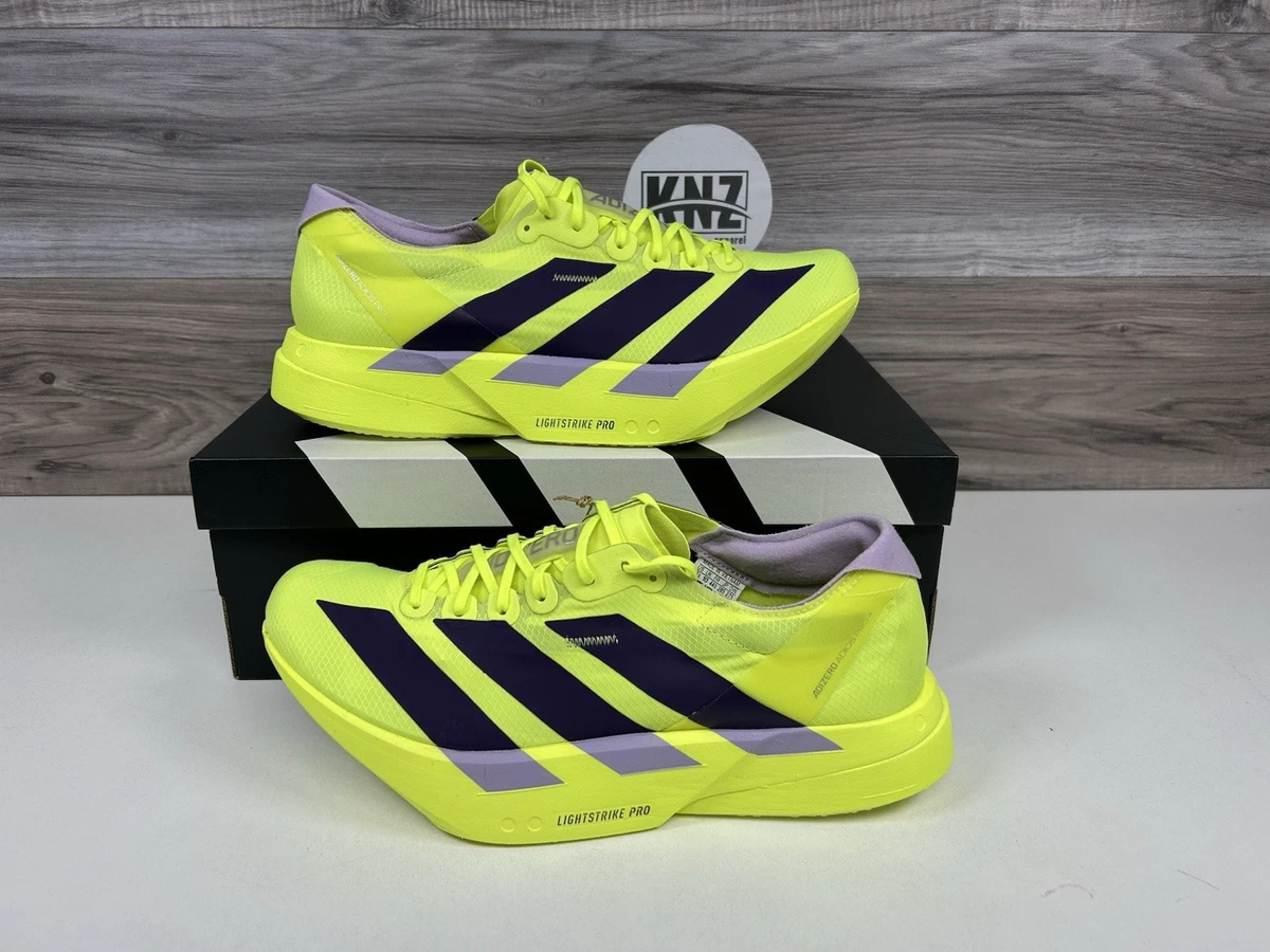 adidas Adizero Adios Pro 4 Solar Yellow Plum for Sale