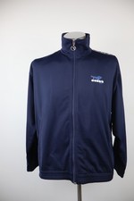 DIADORA GIACCA SPORTIVA UOMO TG 46 MAN SPORT VINTAGE CASUAL JACKET CON CERNIERA