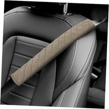 Car Seat Belt Pads Cover, 2PCS 15in Extra Length Seat 2pcs-15.5 inches Khak
