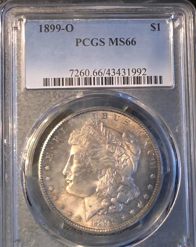 1899-O PCGS MS66- Morgan Silver Dollar-NO RESERVE