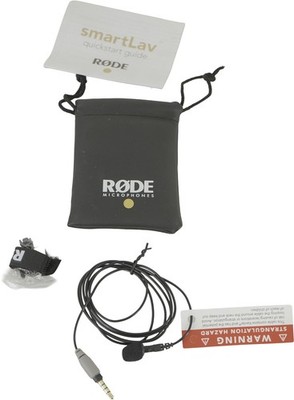 RODE smartLav+ Lavalier Microphone for Smartphones TRRS Lapel Mic iPhone Android