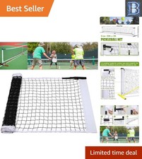Flexible 22x3ft Pickleball Net Quick Assembly for Tennis, Badminton More