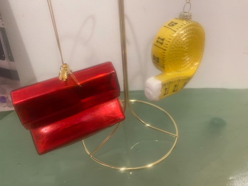 Cody Foster Toolbox & Tape Measure Ornament Set 2 – Holiday Gift for Maker/DIYer - Picture 8 of 8