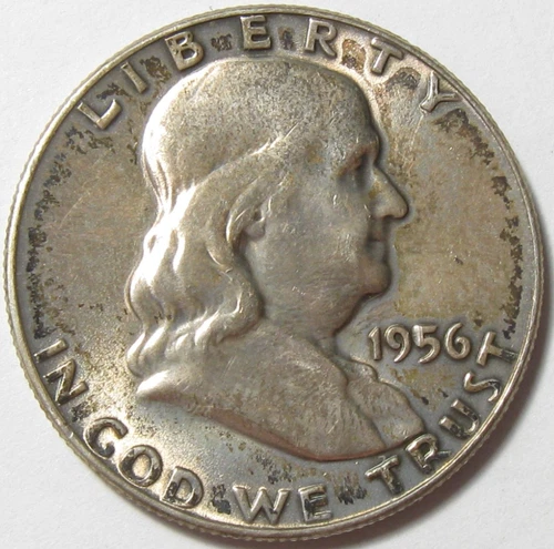 1956 Franklin Half Dollar - Uncirculated  - #9625-2