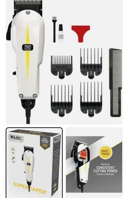 Wahl Corded Super Taper Haarschneidemaschine 1 - 3,5 mm mit verstellbarem Kegelhebel