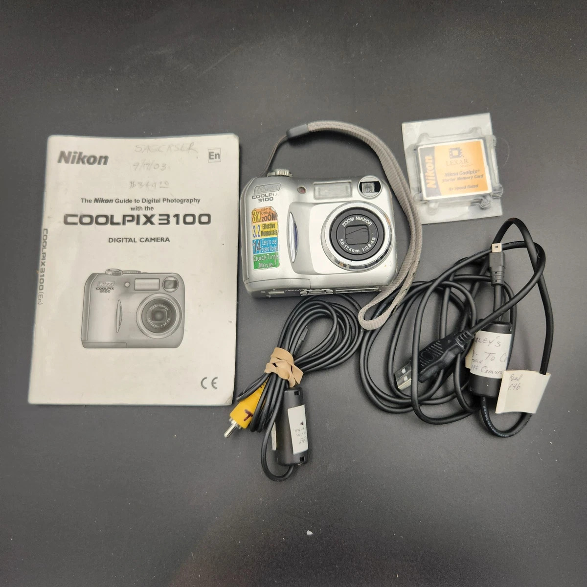 Nikon COOLPIX Nikon Coolpix 3100 Digital Cameras 3-4.9 MP Maximum