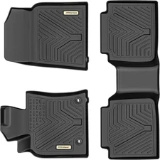 Front & Rear Floor Mats for 2018-2024 Toyota Camry Non Hybrid All Weather Liners