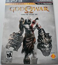 God of War III Collection Sony PlayStation 3 PS3 Cardboard Sleeve New Sealed