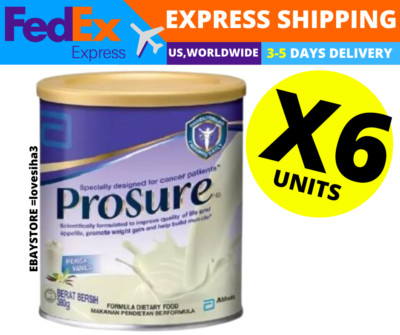 Abbott Pro Sure Milk High Protein, Prebiotic & EPA 380g X6