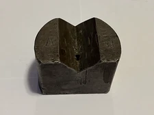 Vintage Auto Body Repair V-Block Porta Power Dolly Attachment Anvil Dollie