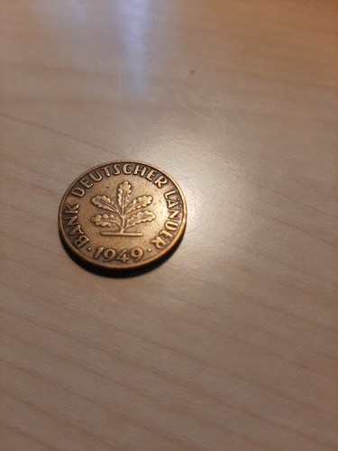 10 Pfennig 1949 f Bank deutscher Länder - Bild 3 von 4