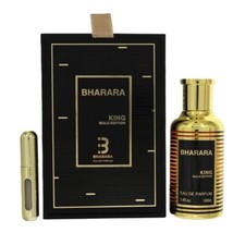 Bharara King Gold Edition by Bharara 3.4oz Eau de Parfum for Men NEW SEALED Box