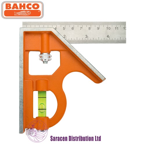 BAHCO 150mm ADJUSTABLE SLIDING COMBINATION SQUARE - CS150 - 第 1/1 張圖片