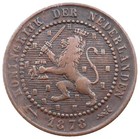 Netherlands 1 Cent 1878 KM#107 Wilhelm III (N-15)