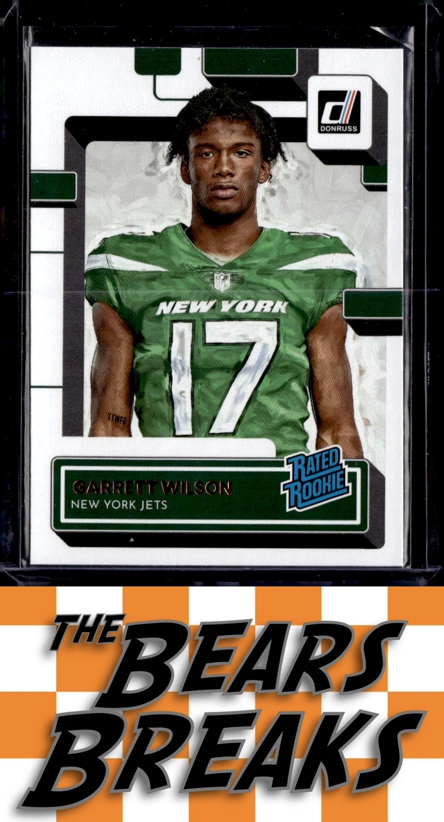 2022 Donruss #306 Garrett Wilson Canvas