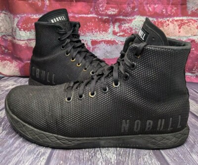 NOBULL Outwork Trainers SuperFabric High-Top Black Workout 