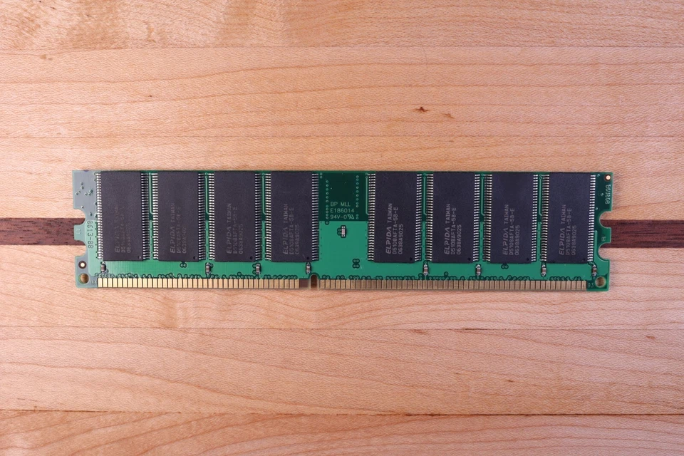 1PC DDR1 DDR 1 GB PC3200 DDR400 400MHz 184Pin Desktop DDR Memory CL3 DIMM RAM 1G - Image 2 of 2